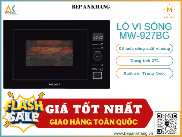Lò Vi Sóng Âm Tủ Malloca MW 927BG